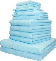 Betz 12er Handtuch-Set PALERMO 100% Baumwolle  Farbe: türkis
