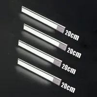 4 Stk- 20cm, LED Unterbauleuchte, Schrankleuchte mit Bewegungssensor, Magnetische Lichtleiste Schranklicht mit USB Ladefunktion, weißes Licht