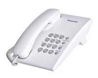 Panasonic KX-TS500PDW Telefon Analoges Telefon Weiß