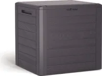 Aufbewahrungsbox für Garten WOODEBOX - erdbraun 140 Liter