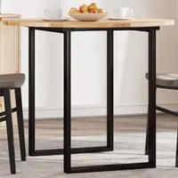 vidaXL Tischplatte Rund Ø90x2 cm Massivholz Akazie