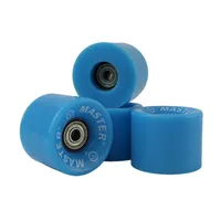 Náhradné kolieska pre skateboard MASTER - 60 x 45 mm - modré