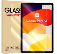 Panzer Folie für Xiaomi Redmi Pad SE Tablet Schutzglas Displayschutzfolie Echt Glas Hartglas Folie 9H
