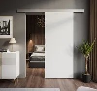 RIO Schiebetür für die Wandmontage Weiß