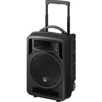 Monacor TXA-1022CD, 120 W, 20 - 20000 Hz, 170 W, D, Freestanding Public Address (PA) system, Schwarz