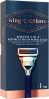 Ręczna maszynka do golenia King C Gillette Neck Razor Blue