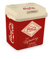 Cubes Coolbox Cocacola Retro Mobile Kühlbox 19L Nutzinhalt 12V Elektrisch EEK: E