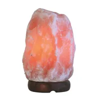 Dekoratívna oranžová soľná lampa E14 Rock 4127 Rabalux