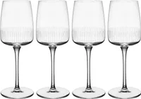 Villeroy & Boch 1137218120, pohár na biele víno, pohár na šampanské, Kryštál, Sklo, Priehľadná, Vymazať, Afina