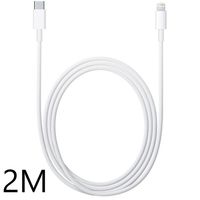 Original Apple Lightning USB C Kabel 2,0 m weiß Bulk