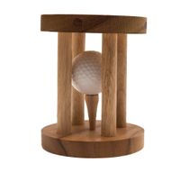 Golfball im Knast, ein lustiges Geschenk nicht nur für Golf-Fans, Holzspiel, Denkspiel, Knobelspiel, Geduldspiel aus Holz