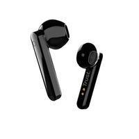 Trust Mobile Primo Touch Bluetooth Kopfhörer, In-Ear Kabellose Ohrhörer, Earbuds mit Ladecase, TWS, Integriertes Mikrofon, bis zu 10 Stunden Spielzeit, für Android, Chrome, iOS, Windows, Schwarz