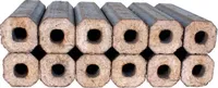 Hartholzbrikett mit Loch 20kg Brennholz Kaminholz Holzbriketts Brennholz Hitze