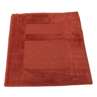 Sanwood WC Vorleger Toilettenvorleger Badematte Bad Teppich 50x50cm Jutta Terracotta