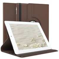 EAZY CASE Tablet Hülle kompatibel mit Apple iPad 2 / 3 / 4 Hülle, 360° drehbar, Tablet Cover, Tablet Tasche, Premium Schutzhülle aus Kunstleder in Braun