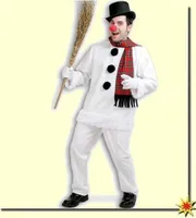 Schneemann Kostüm Fritz für Herren, Größe:L
