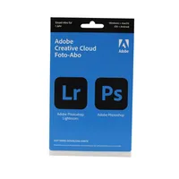 Adobe Creative Cloud Foto-Abo mit 20GB Photoshop und Lightroom 1 Jahreslizenz
