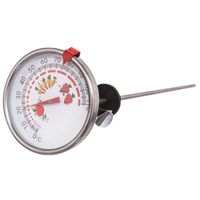 ORION Küchenthermometer Thermometer für Einmachgläser zum Einkochen Einwecken 28 cm