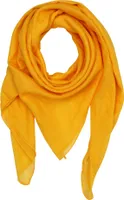 Baumwolltuch - gelb - mandarin - quadratisches Tuch