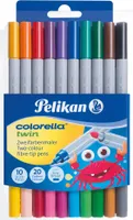 Pelikan Fasermaler Colorella Twin rund 10er Etui