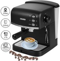Mesko Espressomaschine Kaffeemaschine Cappuccinomaschine Milchaufschäumer