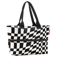 reisenthel shopper e1, Einkaufstasche, Tragetasche, Op-Art, 12 L, RJ7066