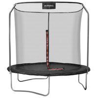 Hudora 64425 First 250V Trampolin mit Sicherheitsnetz 250cm Durchmesser