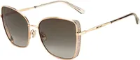 Jimmy Choo Sonnenbrille ALEXIS/S DDBHA 59 Damen Rosé Gold