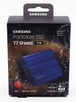 SAMSUNG SSD T7 Shield Blue 2TB MU-PE2T0R/EU