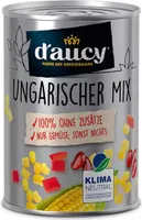 d'aucy Ungarischer Mix - 100% ohne Salz und Zuckerzusatz,  klimaneutral, 285 Gramm Dose