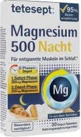 Tetesept Magnesium 500 Night Tablets 30 kapslí