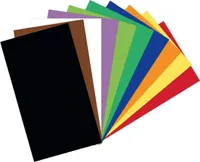 folia kartón (š)500 x (v)700 mm 220 g/m2 v 10 farbách 100 listov