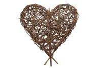 Wiklinowe serce naturalne 40 cm