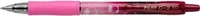 Gelové pero "G-2 Pink Bubble", růžová, 0,32 mm, stiskací mechanismus, PILOT BLG27TRB-PG-L