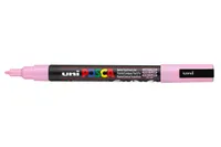 Popisovač akrylový Uni Posca PC-3M, 0,9-1,3 mm, světle růžový