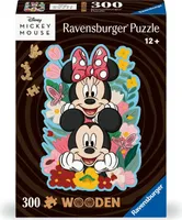 Disney WOODEN Holz-Puzzle Mickey & Minnie (300 Teile)