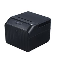 USB-Drucker Hochwertige Thermoempfangsdrucker QR-Code-Aufkleber Klebedrucker 58 mm EU-Stecker