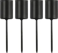 Kerzenhalter, H 9,5 cm, D 22,5 mm, 4 Stk/ 1 Pck