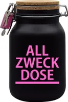 Spardose Geld Geschenk Ideen All Zweck Dose Schwarz Größe XL 2 Liter