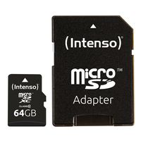 Intenso microSD  64GB            CL10