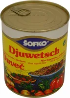 Sofko Djuwetsch Mischgemüse in Stücke gedünstet typisch Balkan 800ml