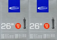 2x Schwalbe DV 12 Schlauch 26 Zoll 26x1 1/4  26x1 3/8  26x1 5/8