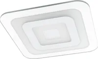 EGLO LED Deckenleuchte Reducta 1, Deckenlampe, Lichtfarbe einstellbar (warmweiß, neutralweiß, kaltweiß), Wohnzimmerlampe, satinierter Kunststoff
