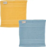 2x Seiftuch Handtuch Waschlappen Seiflappen Gästetuch Frottiertuch 30x30 cm