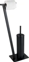 WENKO WC-Garnitur Lirio schwarz Metall