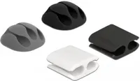 DELOCK Kabelhalter und Kabelclip Set 4 Stück