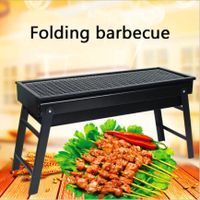 Grill Holzkohlegrill BBQ Tragbarer Holzkohle Char Broil BBQ Grill für Outdoor Camping,Abnehmbare BBQ Grills Klappgrill Minigrill für Outdoor Terrasse Camping