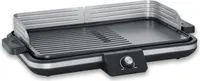 Tischgrill elektrisch Elektrogrill SEVERIN PG 8564  2.300 W Windschutz PG 8564 aus Aluminium, schwarzsilber Tischgrill  Trischgrill Elektrisch  Elektrogrill  Elektischer Grill