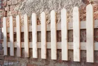 Zaunfelder 200x70cm Sibirische Lärche 20Stück Muster gerade Ausführung