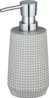 WENKO Seifen Spender 270 ml Dosierer Lotion OHRID silber Lotion Bad Gäste WC